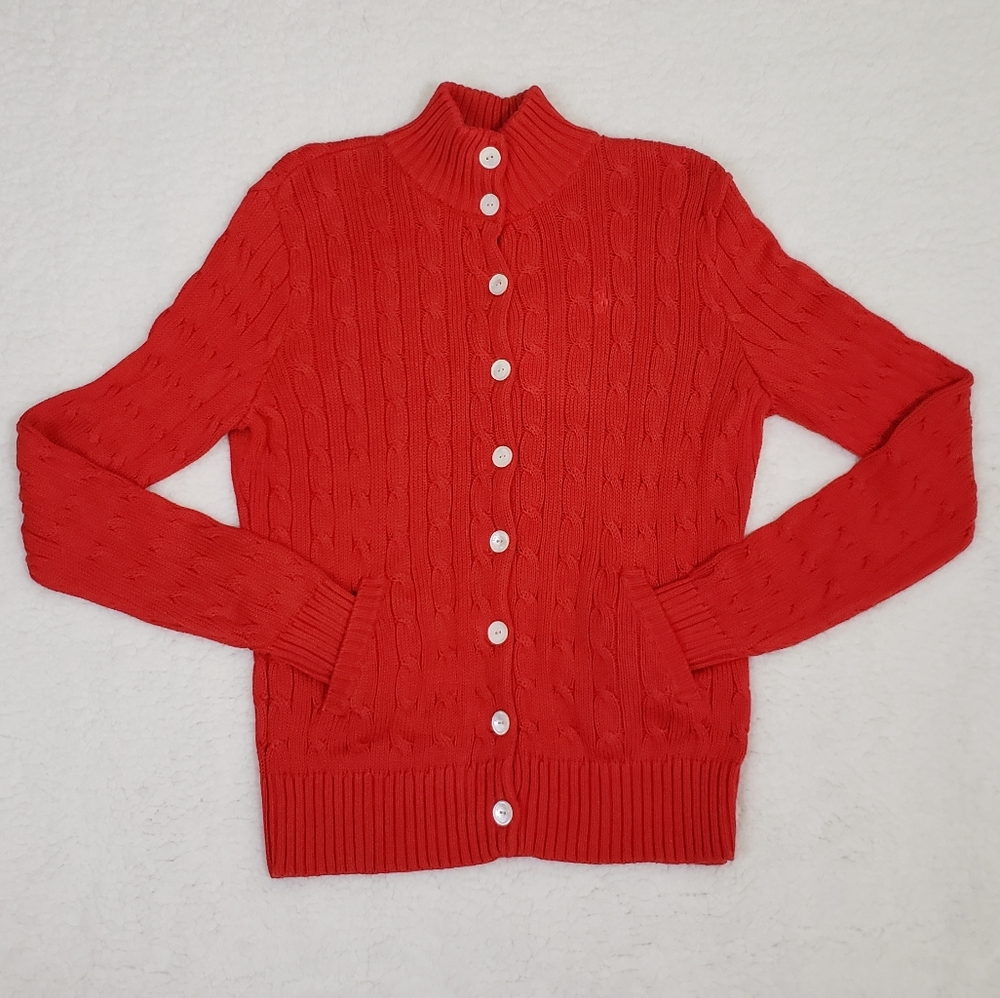 Ralph Lauren Golf Polo Button Up Cardigan